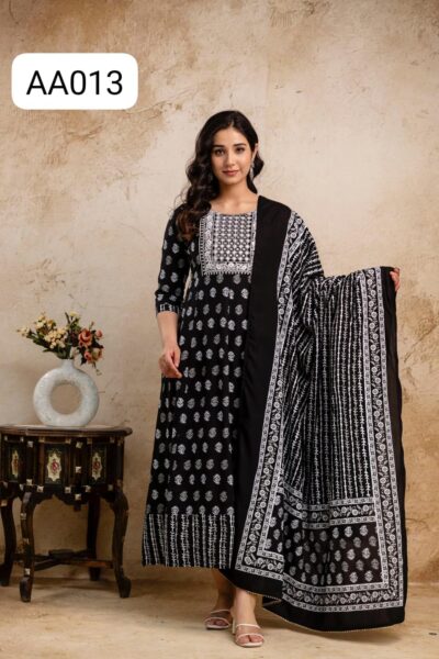 ALINE ANARKALI WITH DUPPATTA-AA013