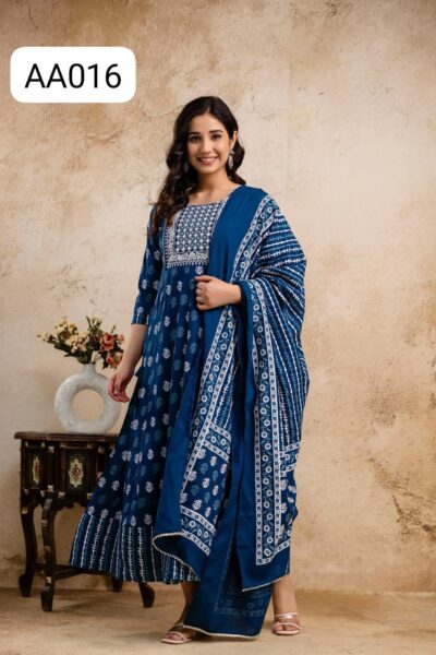 ALINE ANARKALI WITH DUPPATTA-AA016