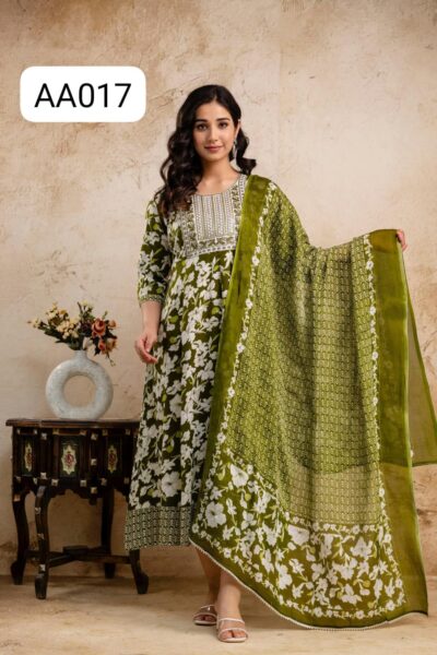 ALINE ANARKALI WITH DUPPATTA-AA017