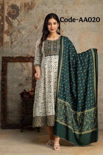 ALINE ANARKALI WITH DUPPATTA -AA020