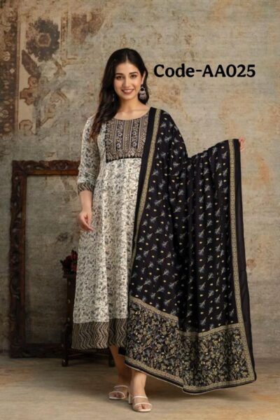 ALINE ANARKALI WITH DUPPATTA -AA025