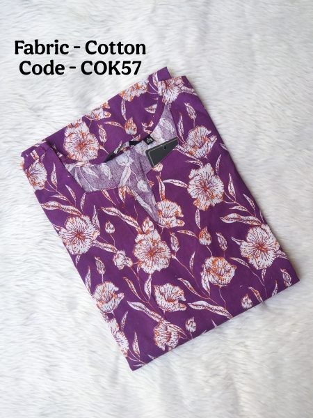 COTTON KURTI -COK57