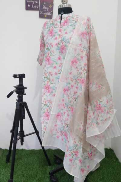 BOUTIQUE STYLE RUSSIAN SILK KURTI – BSR012