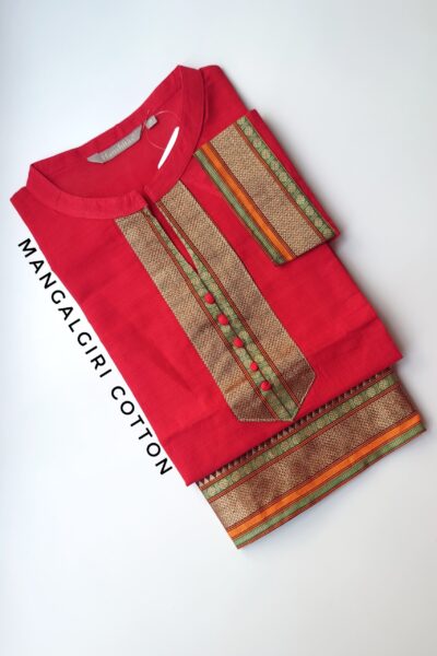 MANGALGIRI COTTON KURTI -MG16