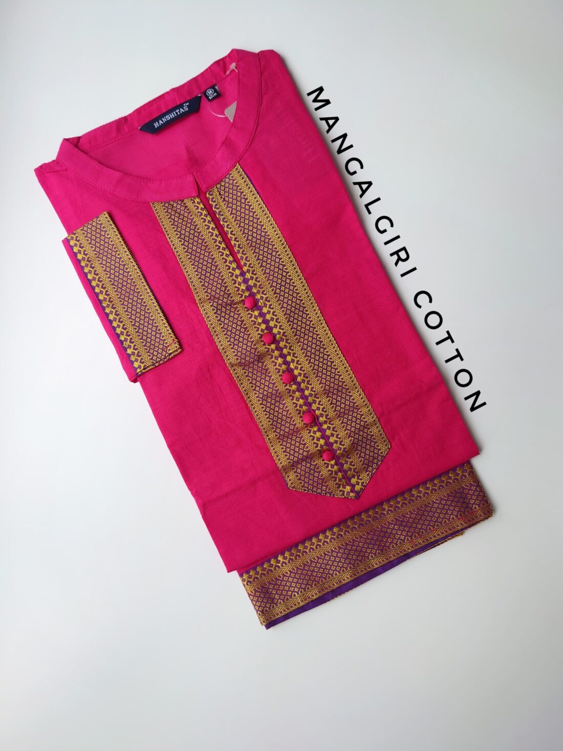 MANGALGIRI COTTON KURTI -MG13