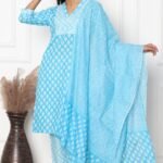 V Neck Jaipur Cotton Set – JC09