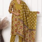 V Neck Jaipur Cotton Set – JC07