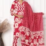 V Neck Jaipur Cotton Set – JC08