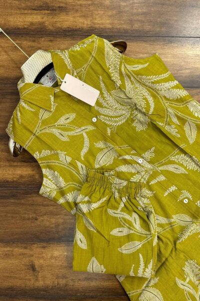 VATICAN SILK CO-ORD SET -VC02