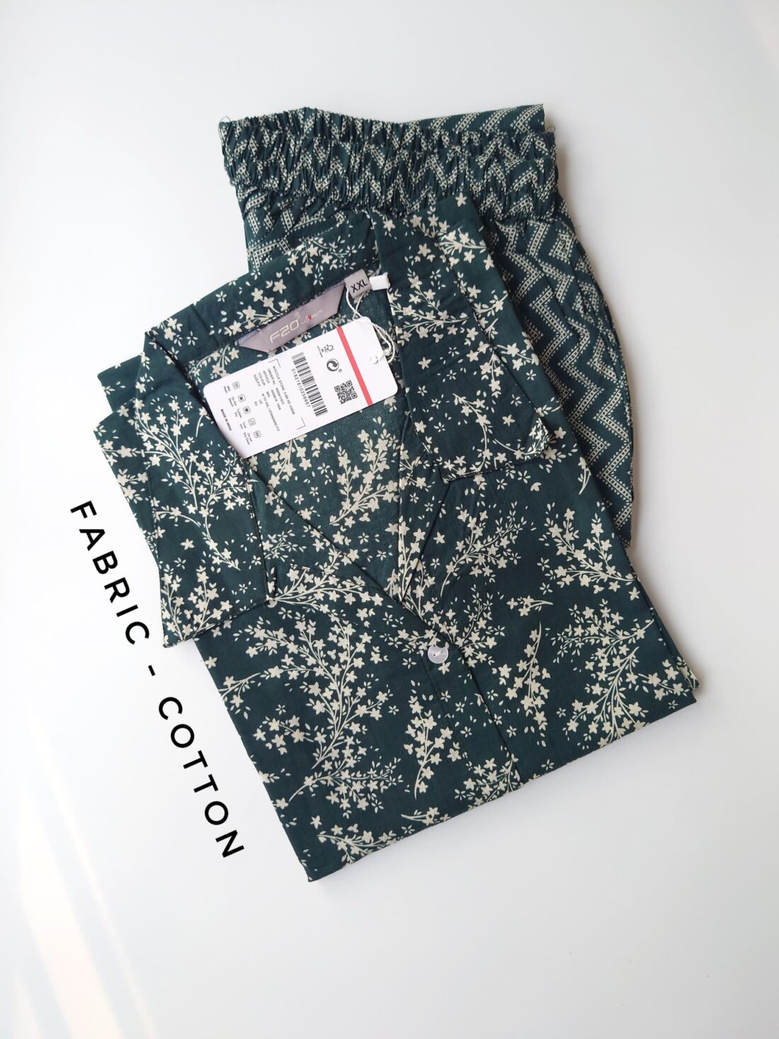 CAMBRIC COTTON VATICAN SILK SET -CC04