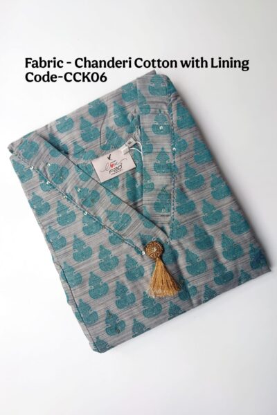 CHANDERI COTTON KURTI-CCK06