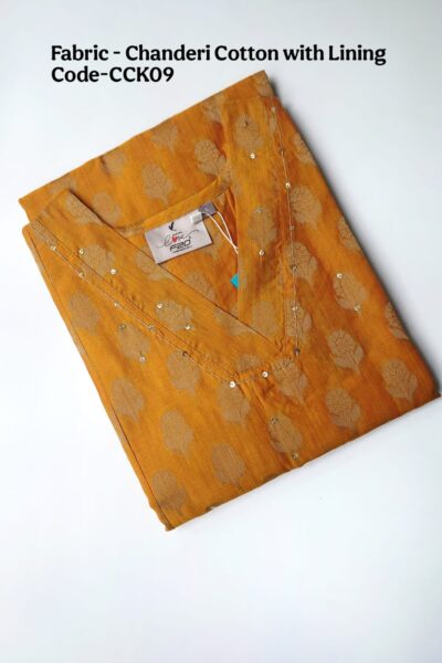 CHANDERI COTTON KURTI-CCK09