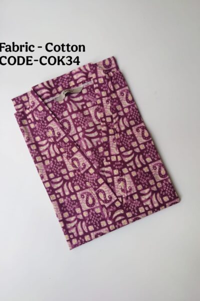 COTTON KURTI-COK34