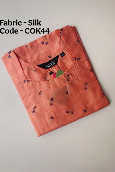 SILK KURTI-COK44