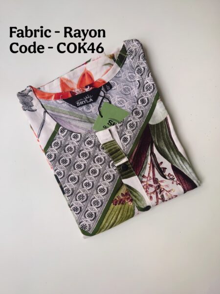 RAYON  KURTI-COK46
