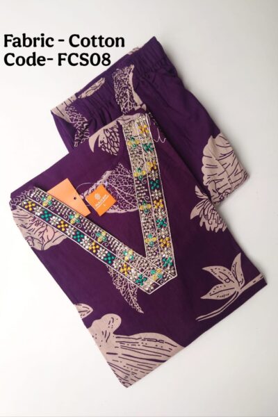 COTTON KURTI SET -FCS08