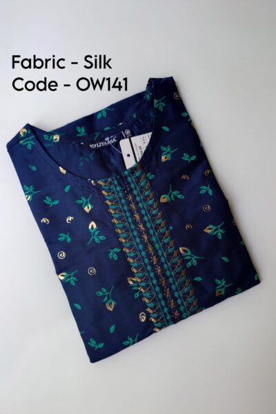 OFFICE WEAR KURTI-OW141 - L
