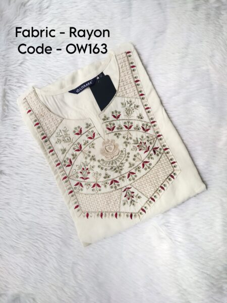 OFFICE WEAR KURTI-OW163