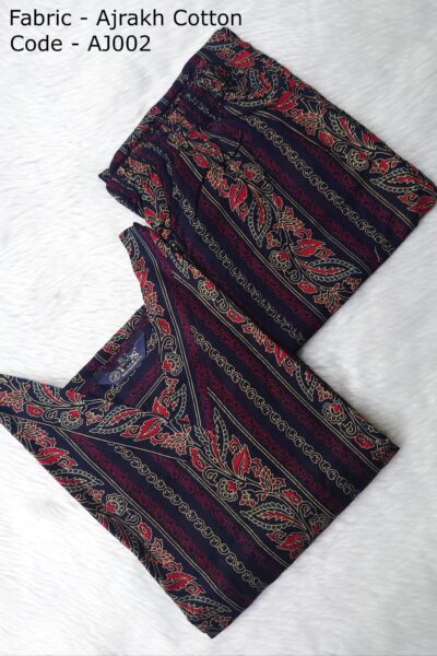 AJRAKH COTTON KURTI -AJ002