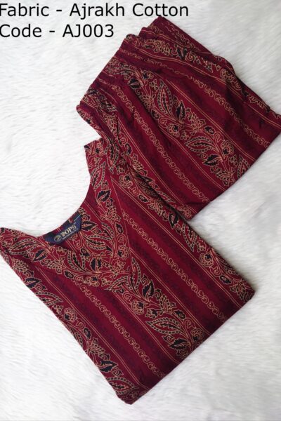 AJRAKH COTTON KURTI -AJ003