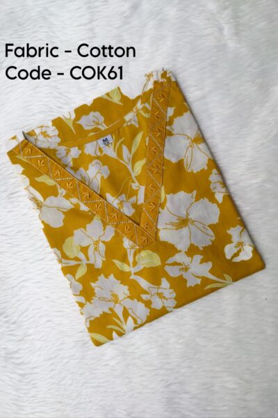COTTON KURTI -COK61