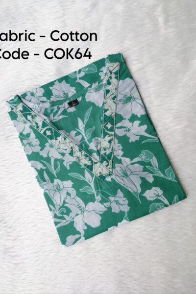 COTTON KURTI -COK64