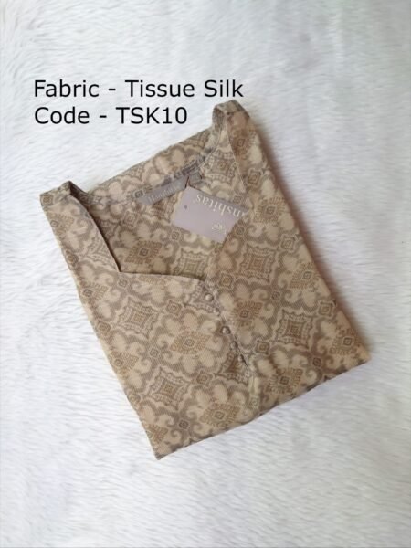 TISSUE SILK KURTI -TSK10