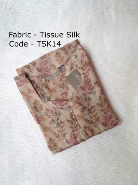TISSUE SILK KURTI -TSK14