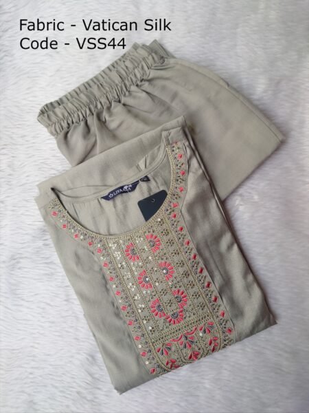 VATICAN SILK KURTI SET -VSS44