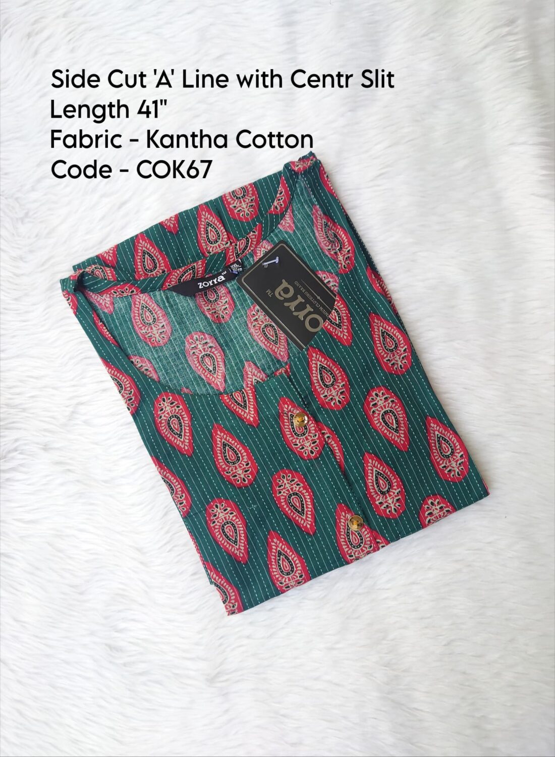 COTTON KURTI -COK67