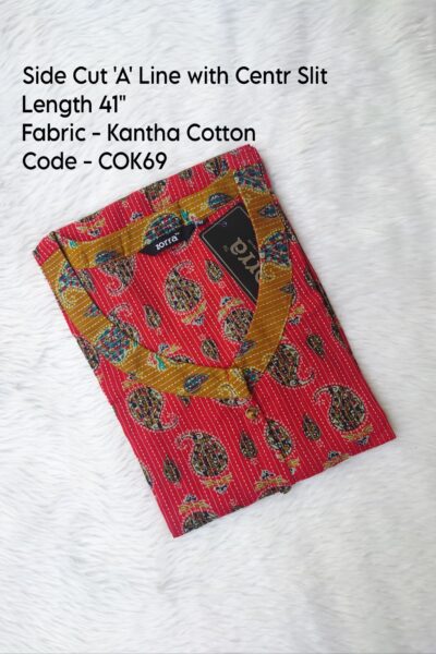 COTTON KURTI -COK69