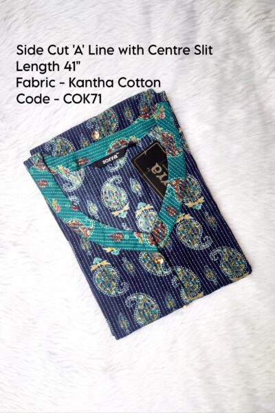 COTTON KURTI -COK71