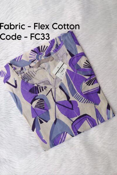 FLEX COTTON KURTI-FC33 - L