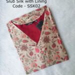 SLUB SILK KURTI -SSK02