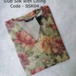 SLUB SILK KURTI -SSK04