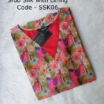 SLUB SILK KURTI -SSK06