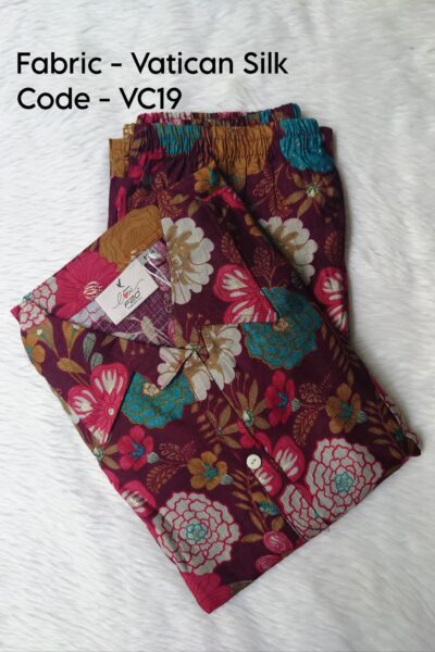 VATICAN SILK CO-ORD SET-VC19