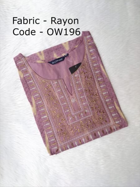OFFICE WEAR KURTI-OW196