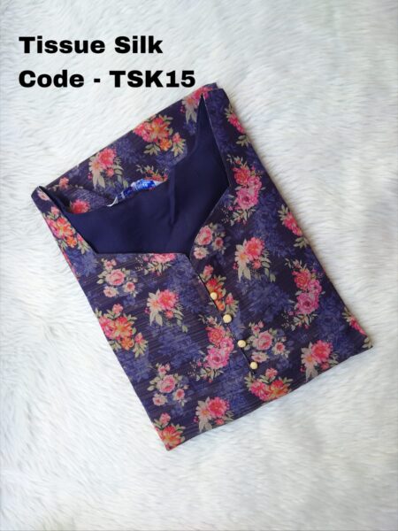 TISSUE SILK KURTI -TSK15