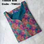 TISSUE SILK KURTI -TSK23
