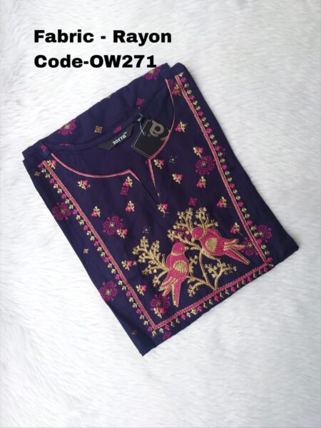 OFFICE WEAR KURTI-OW271