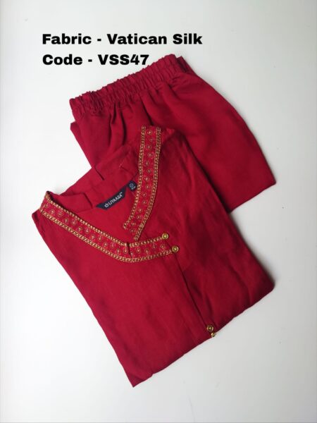 VATICAN SILK KURTI SET -VSS47