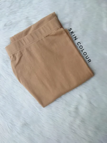 ANKLE LEGGINGS -SKIN COLOUR