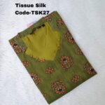 TISSSUE SILK KURTI -TSK27