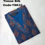 TISSSUE SILK KURTI -TSK33