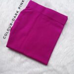 ANKLE LEGGINGS -DARK PINK