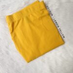ANKLE LEGGINGS -LEMON YELLOW