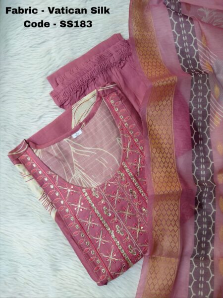 VARTICAN SILK SALWAR SET- SS183