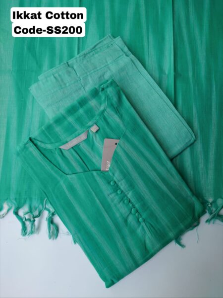 IKKAT COTTON SALWAR SET- SS200