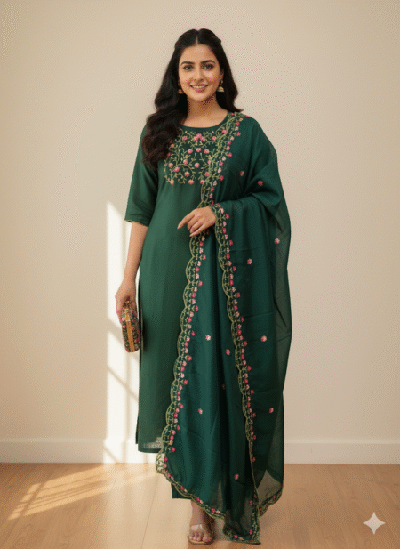 VICHITRA SILK SALWAR SET-SS204